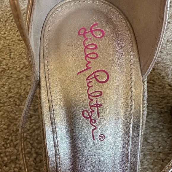 Lilly Pulitzer NWOT Wedges - Picture 2 of 7
